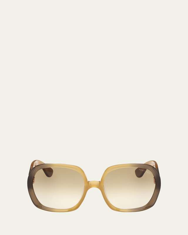 Saffron Square Acetate Sunglasses